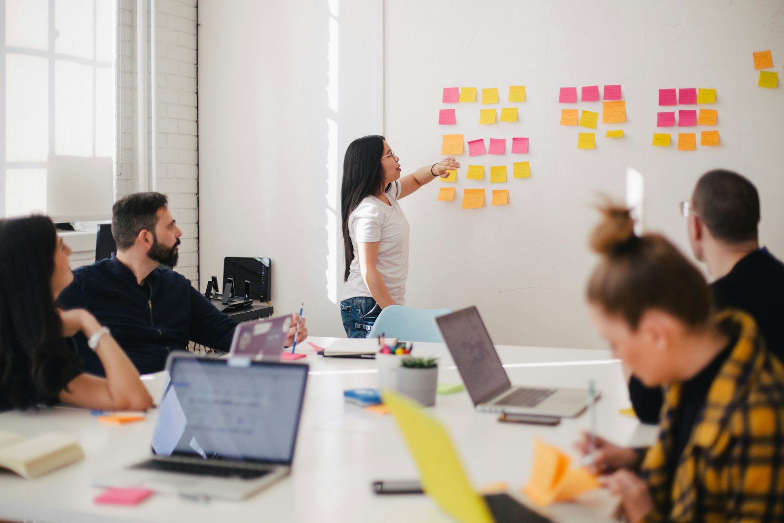 Creative team meeting
