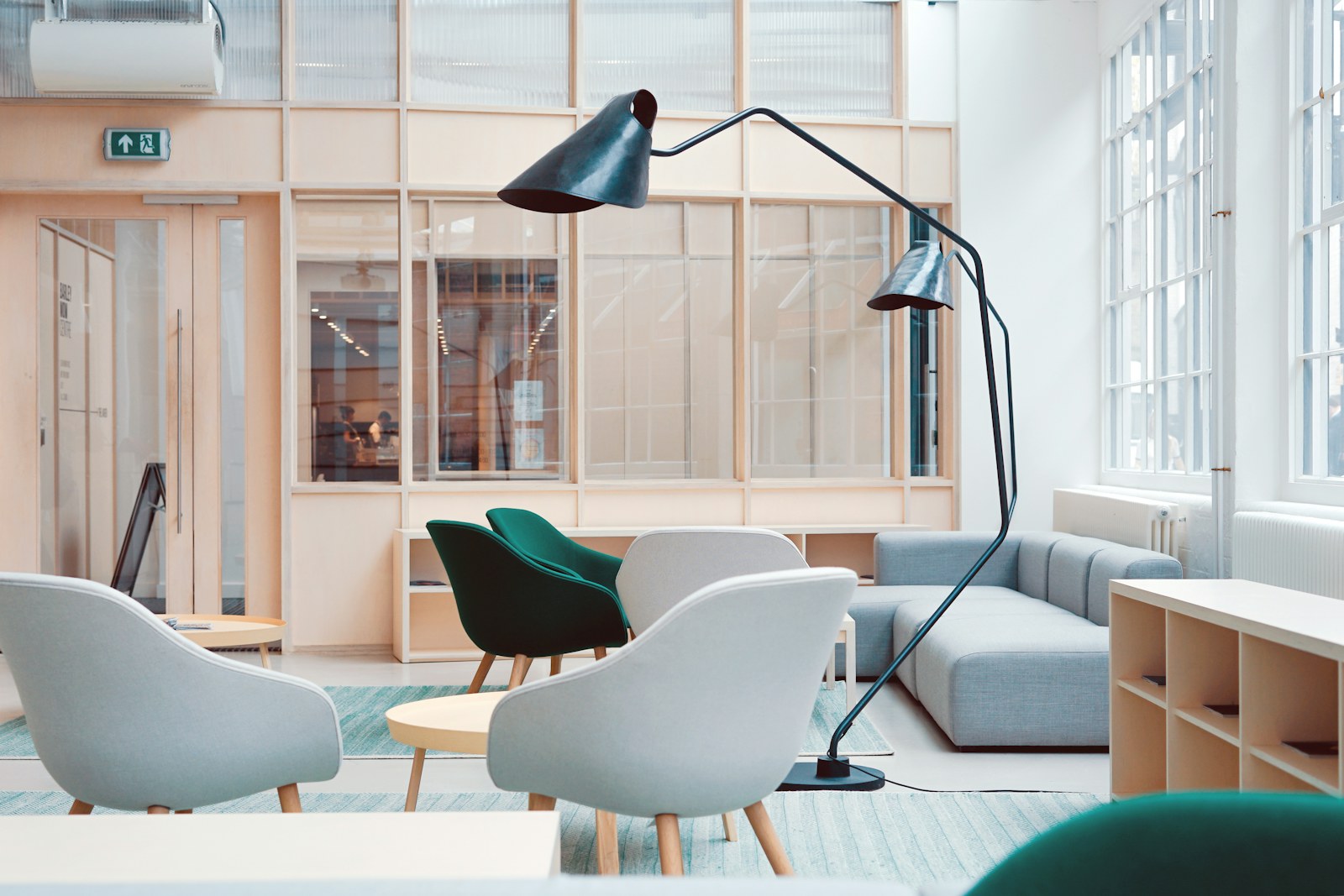 Modern creative workspace